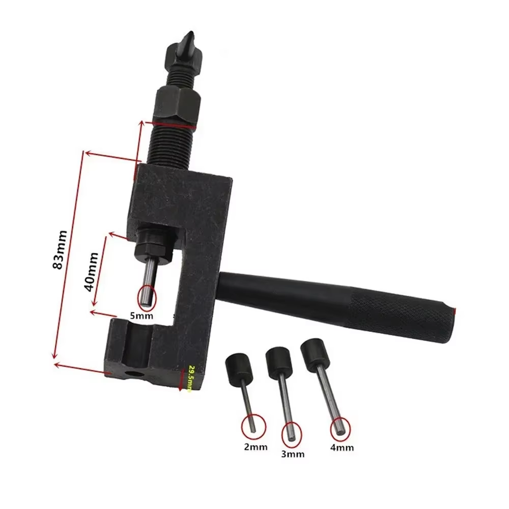 Rivet Setter Tool - Motorfiets kettingbreker klinknagelgereedschap 6-pins kettingknipper klinknagelmachine