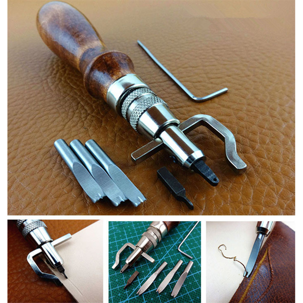 7-delige set ambachtelijke ger - Groover Stitching Tool recensie en prijs