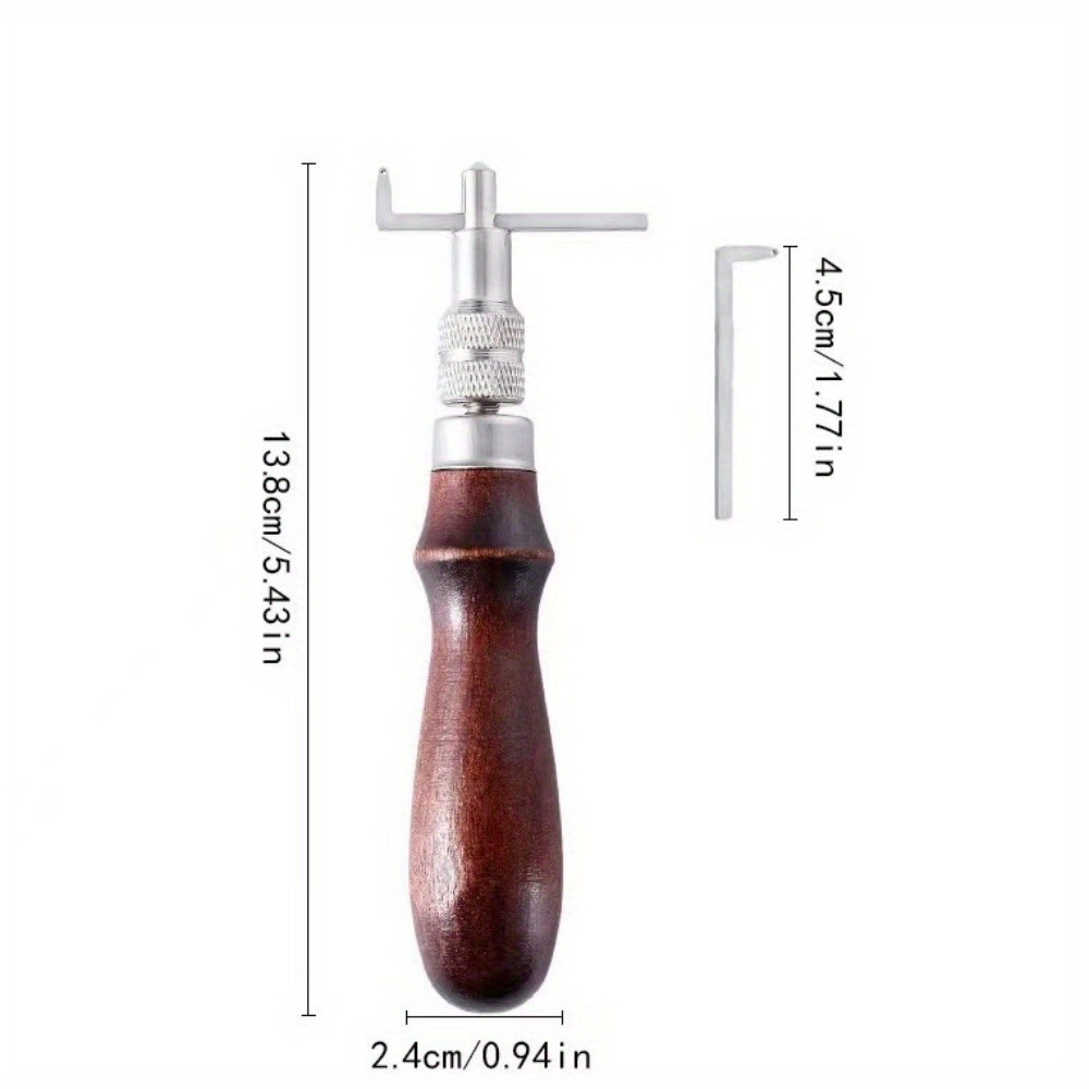 1 ST Verstelbare Lederen Rand  - Groover Stitching Tool recensie en prijs