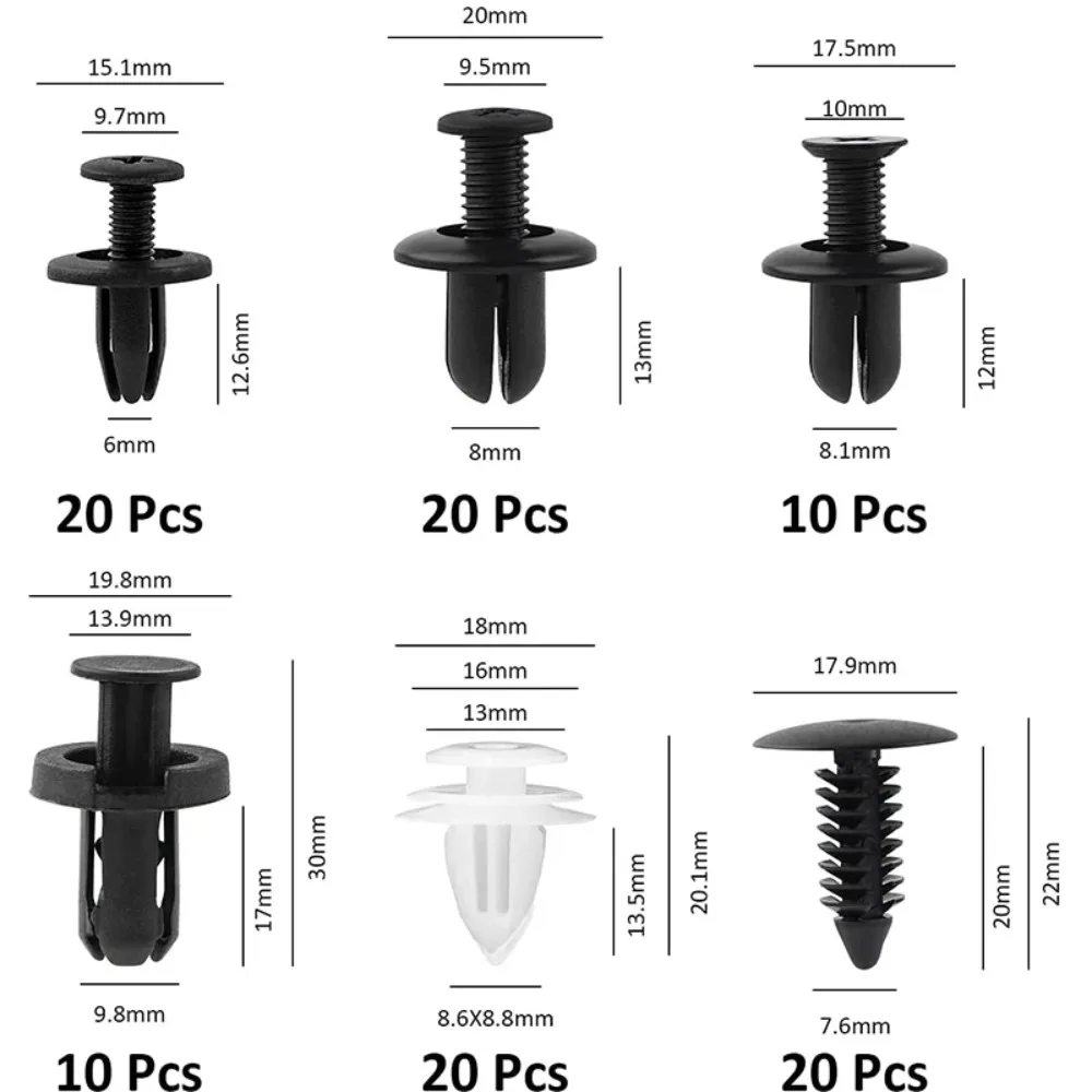 Nieuwe 100 Stuks Auto Plastic  - Rivet Setter Tool recensie en prijs