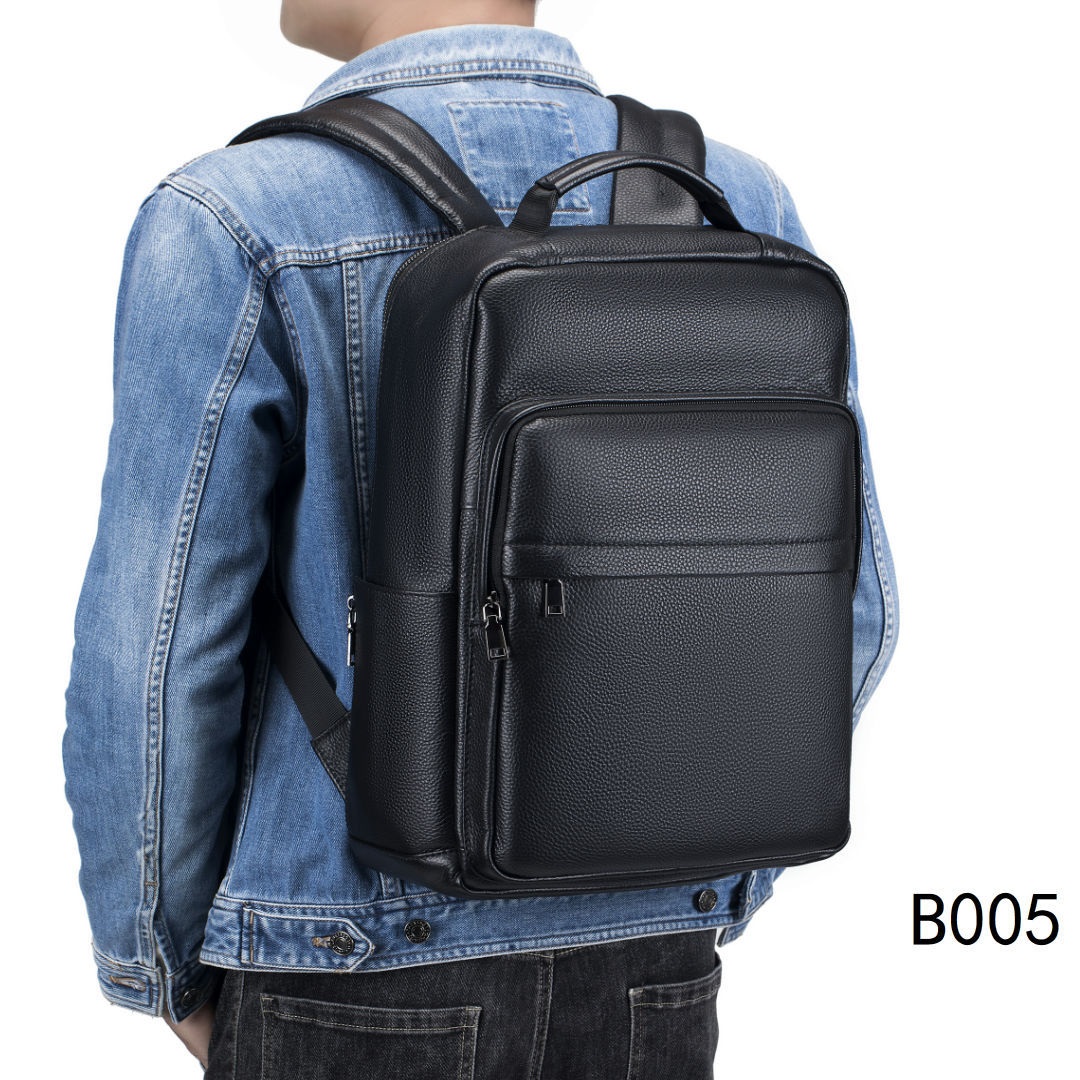 Echte leren reisrugzak voor ma - Leather Work Rucksack Mens recensie en prijs