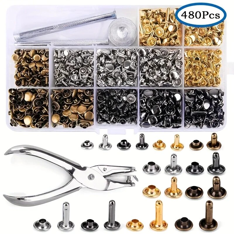Metalen dubbele dop klinknagel - Rivet Setter Tool recensie en prijs
