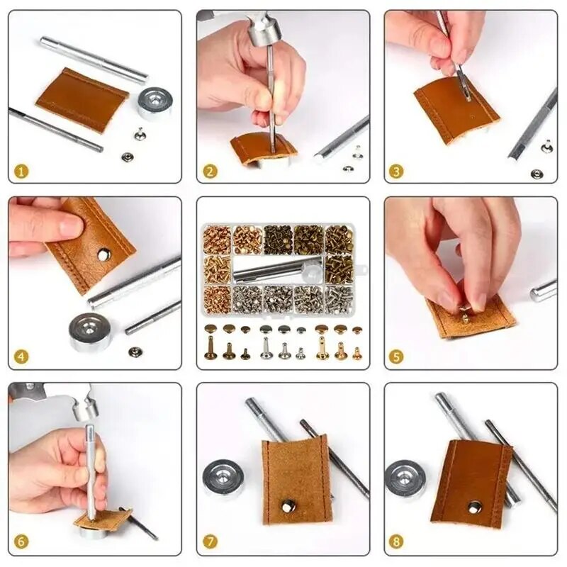 Metalen dubbele dop klinknagel - Rivet Setter Tool recensie en prijs
