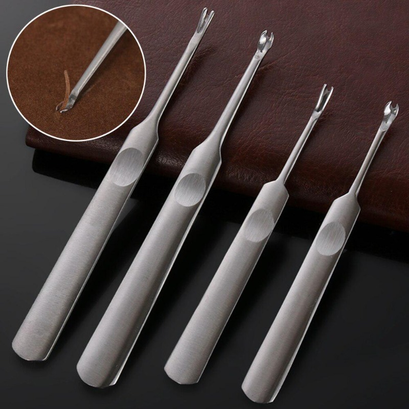 4 Stuks U + V-Vormige Lederen  - Groover Stitching Tool recensie en prijs