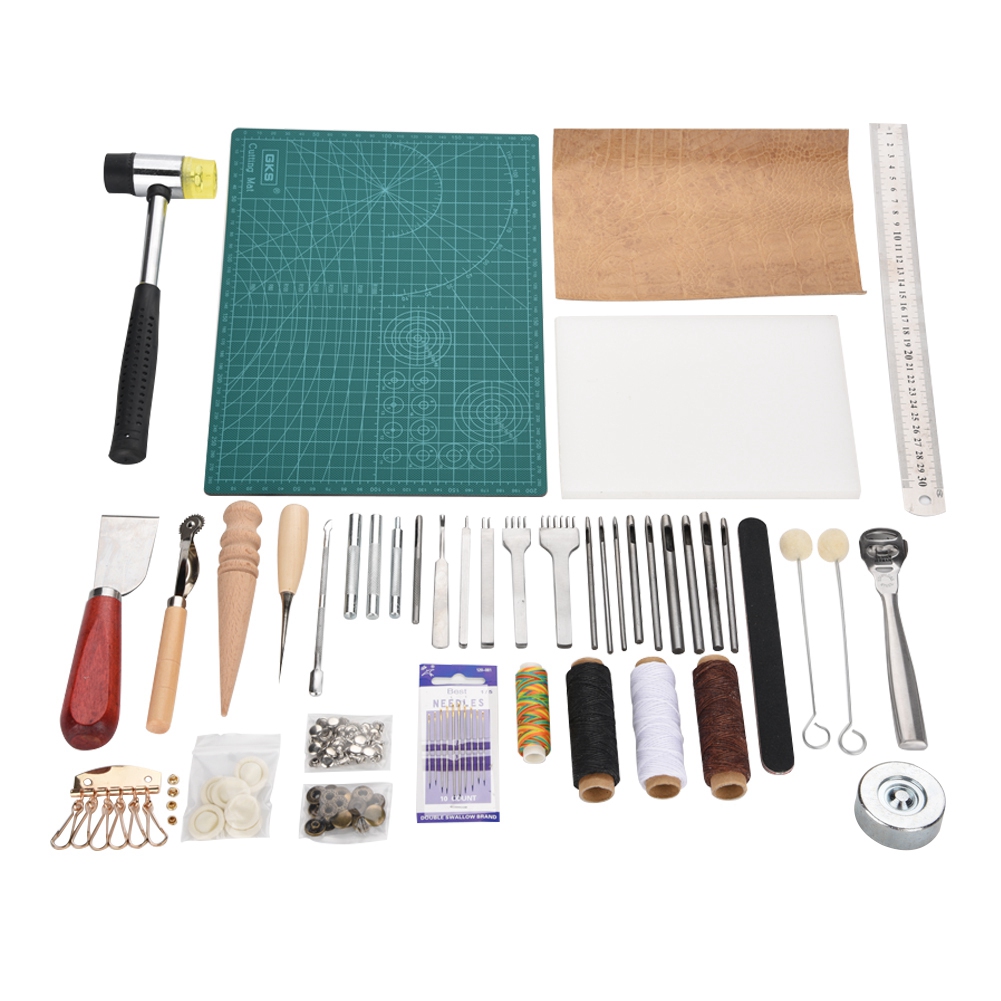 42-delige lederbewerking geree - Groover Stitching Tool recensie en prijs