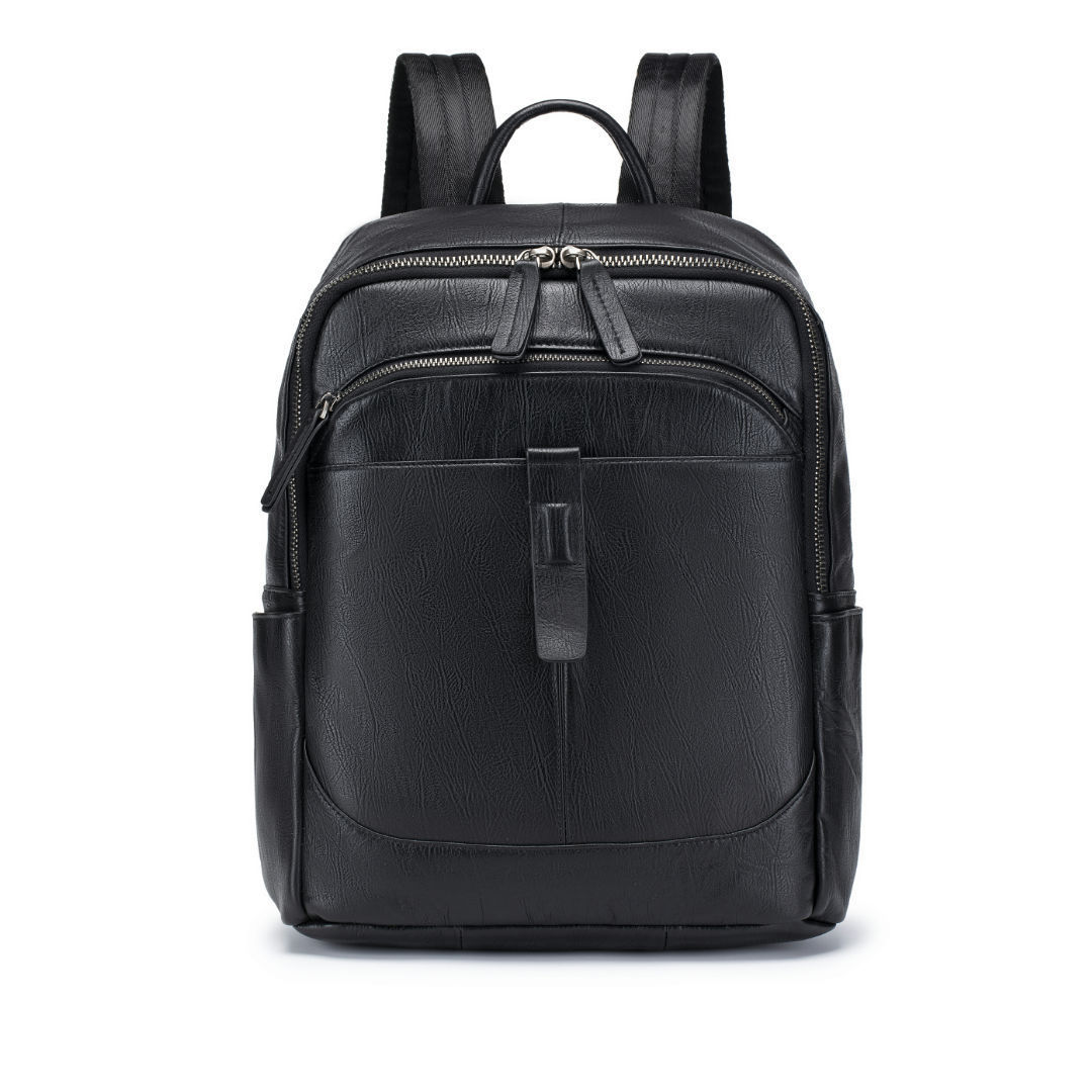 Zwarte Heren Rugzak van Echt L - Leather Work Rucksack Mens recensie en prijs