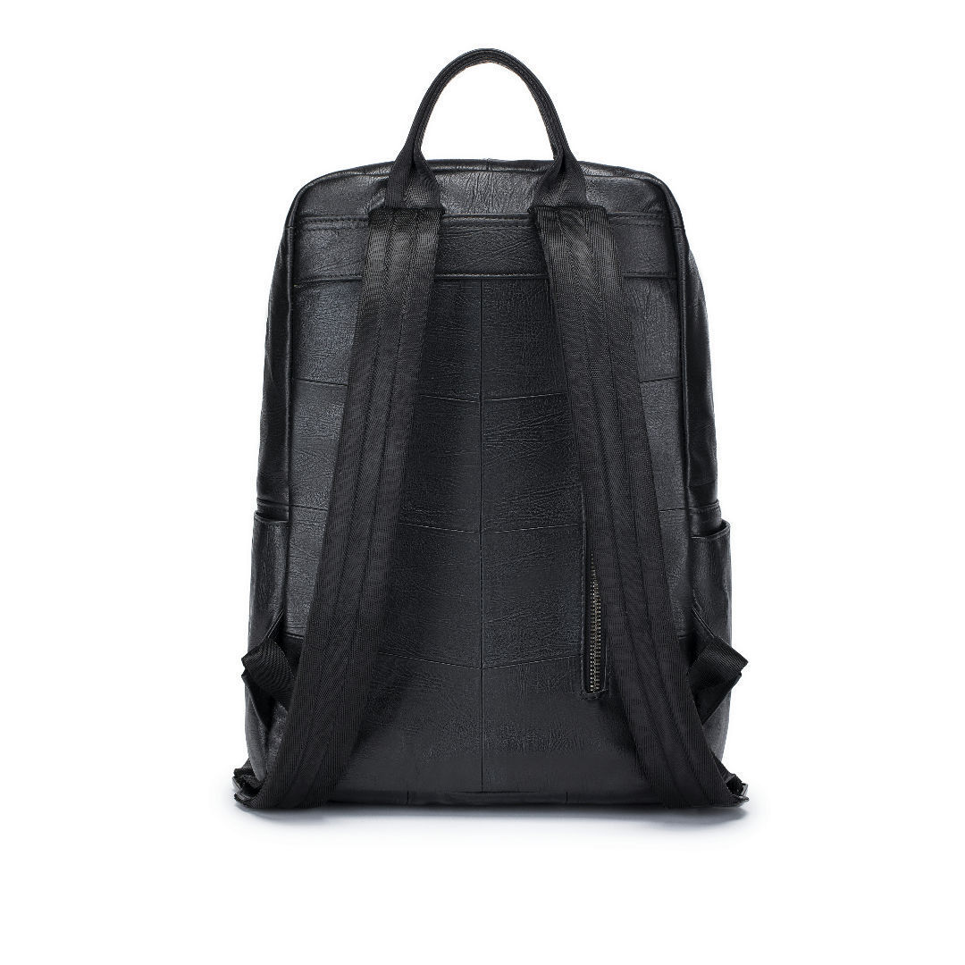Zwarte Heren Rugzak van Echt L - Leather Work Rucksack Mens recensie en prijs