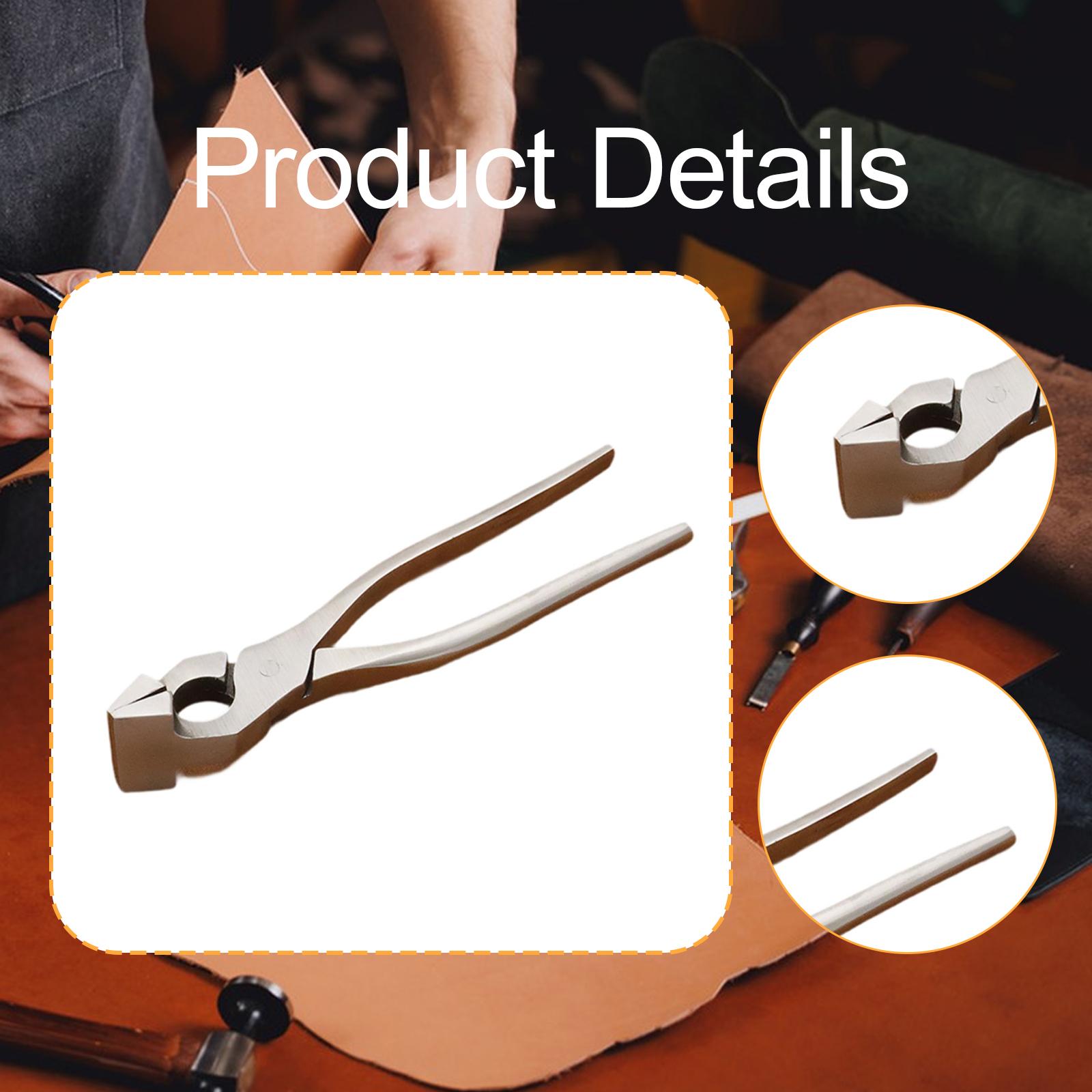 Verstelbare pers, platte tang, - Leatherwork Hand Press recensie en prijs