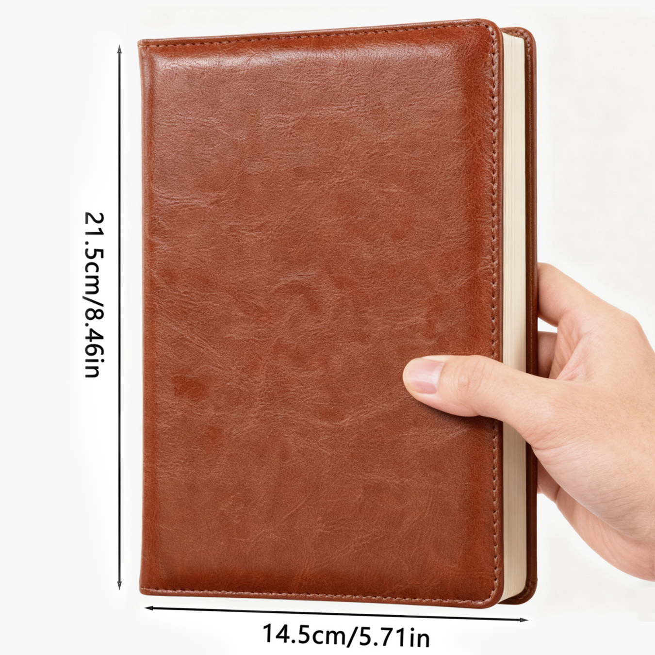 Handgetekend hartvormig retro  - Leather Work Diary Covers recensie en prijs