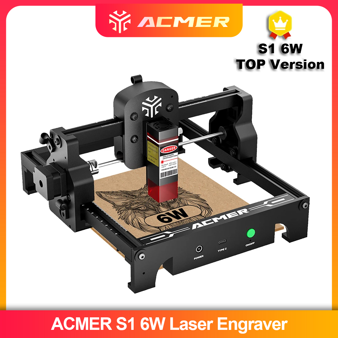 ACMER S1 2.5/3.5/6W Lasergrave - Leatherwork Machine recensie en prijs